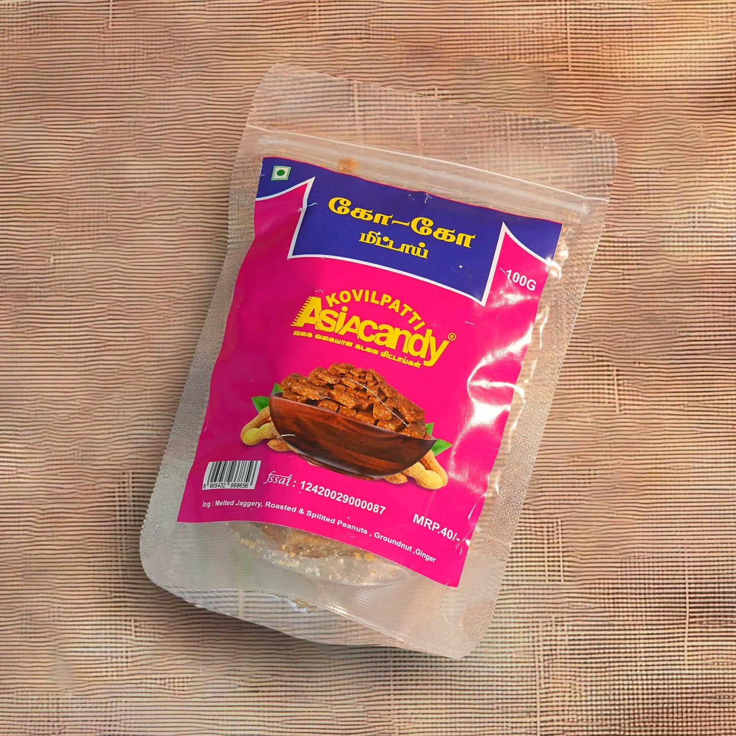 100gm (Coco) Standing Pouch