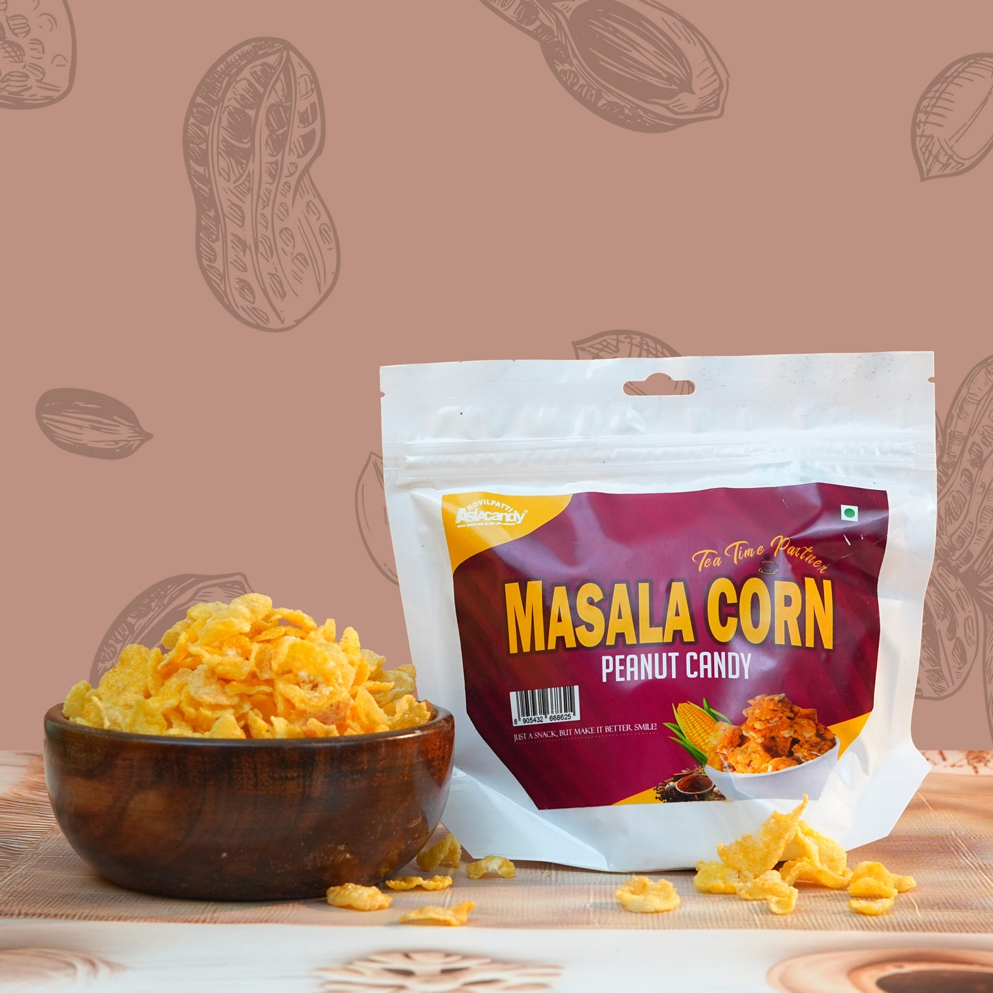 Masala Corn Kadalai Mittai