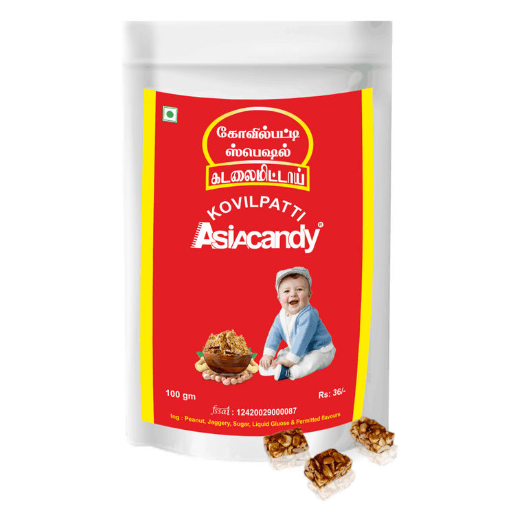 Delicious 100g Kadalai Mittai