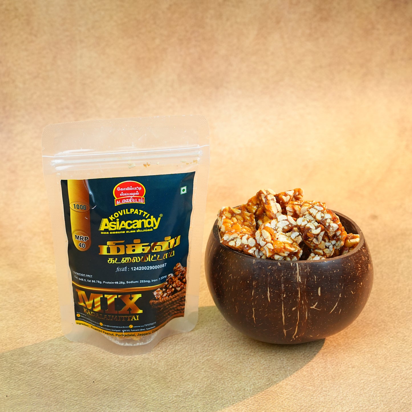 100 GM Mix Kadalai Mittai