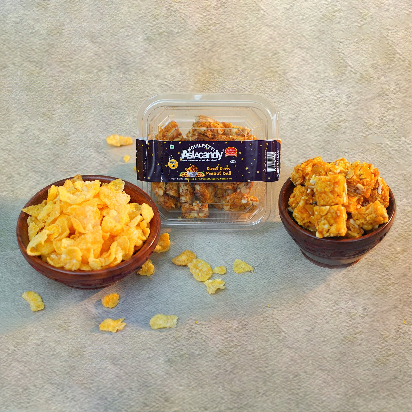 100 GM Sweet Corn Kadalai Mittai Premium