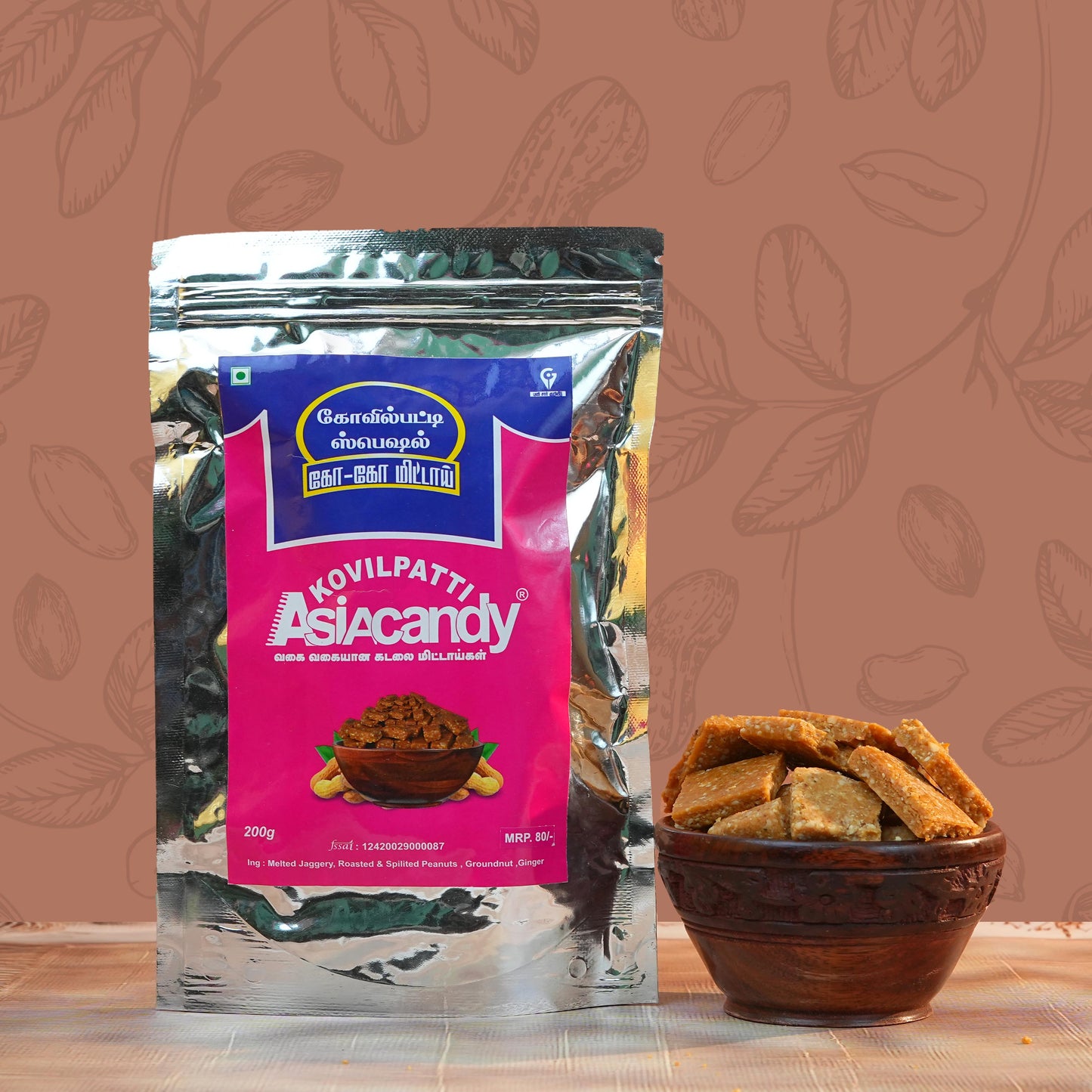 200gm (Coco) Ziplock Cover-Export Quality