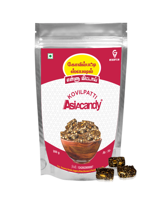 200 gm ZIPLOCK Ellu Mittai