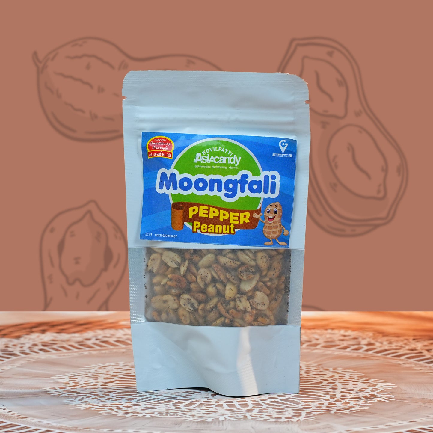 80gm Moongfali (Pepper)