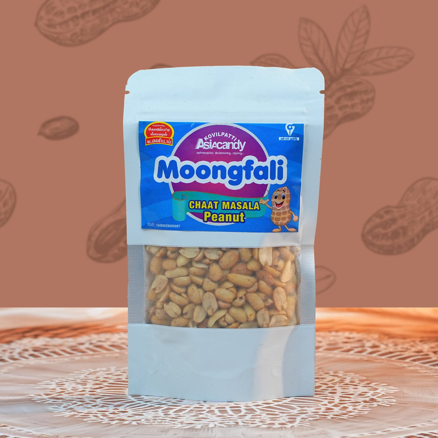 80 gm moongfali chaat masala peanut