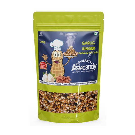 200gm Garlic Ginger Kadalai Mittai