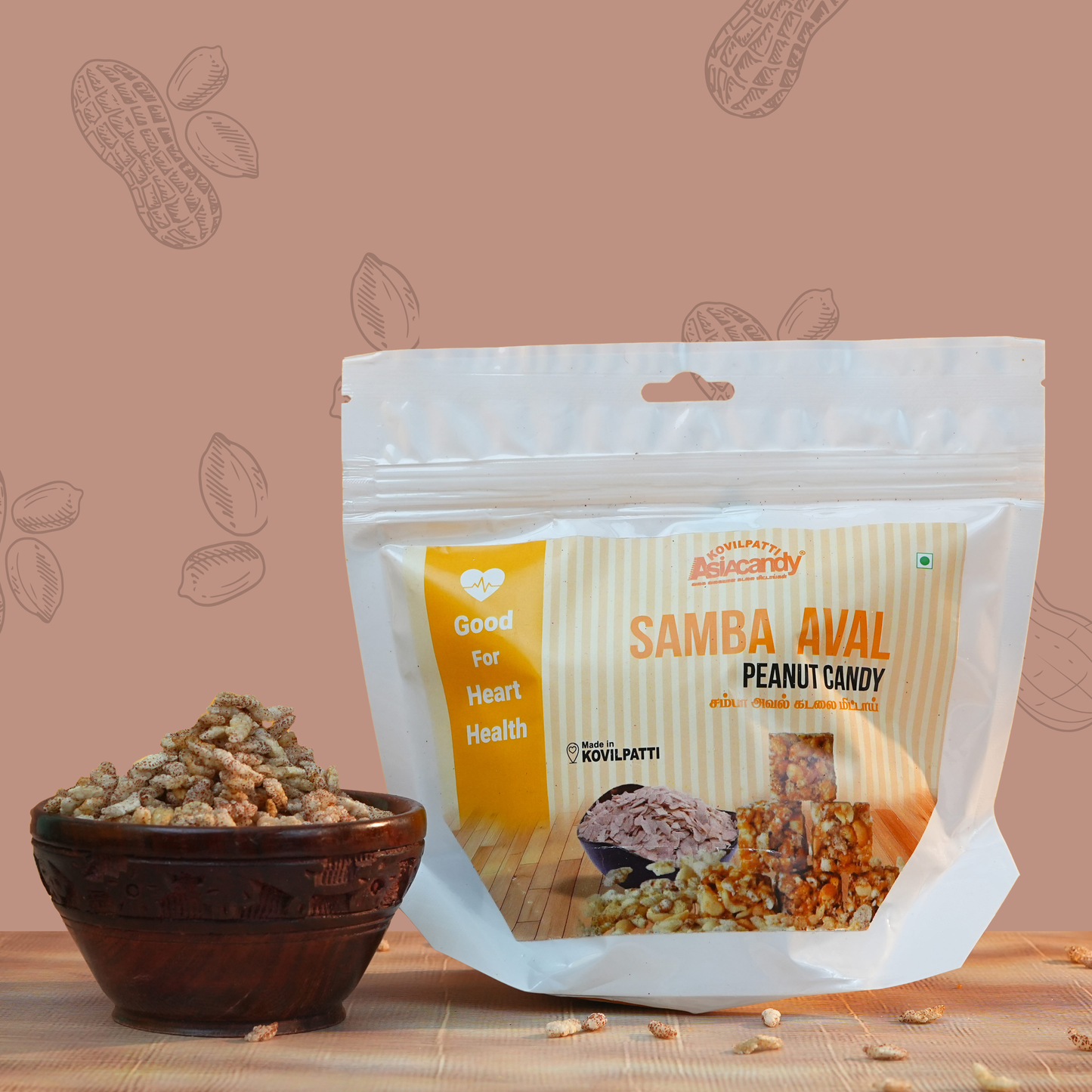 Samba Aval peanut candy